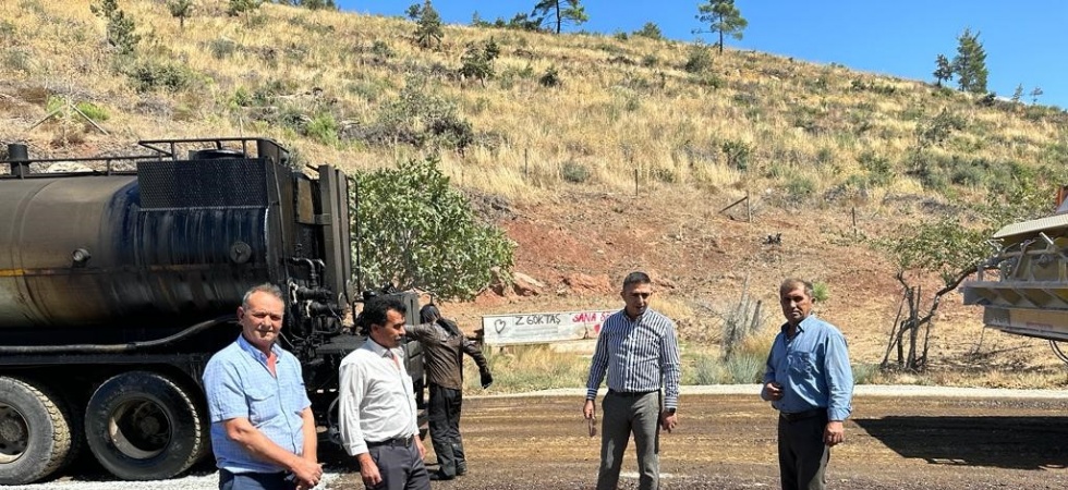 Akhisar’da 25 kilometrelik yol çalışması başladı