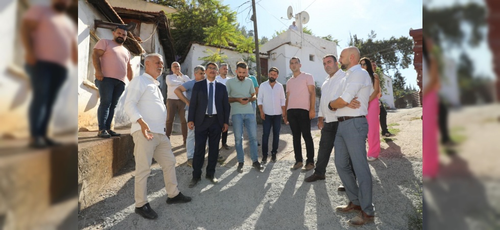 Başkan Çelik Kentsel Dönüşüm Şantiyesinde incelemelerde bulundu