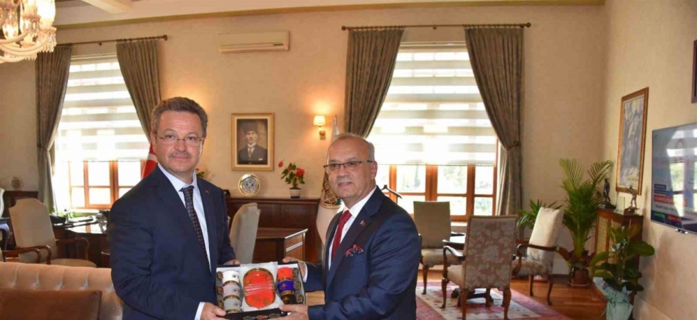 Başkan Kayda’dan, vali ve rektöre hayırlı olsun ziyareti