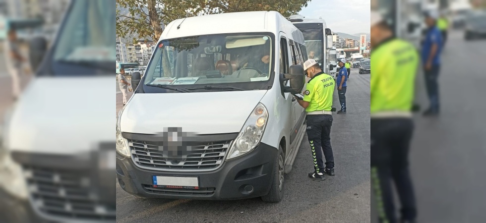 Manisa’da korsan taşımacılığa göz açtırılmıyor