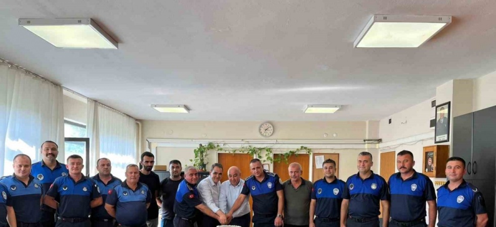 Salihli’de zabıta haftasına pastalı kutlama