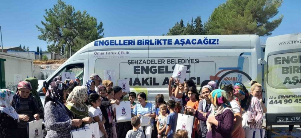 Şehzadeler’den Adıyaman’a kurulan gönül köprüsü yine yüzleri güldürdü