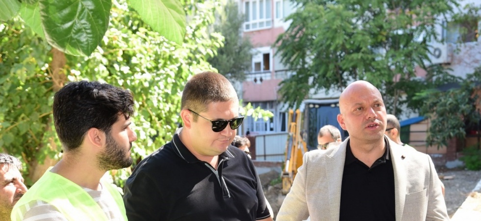 Soma 13 Eylül Parkı’nda değişim sürüyor