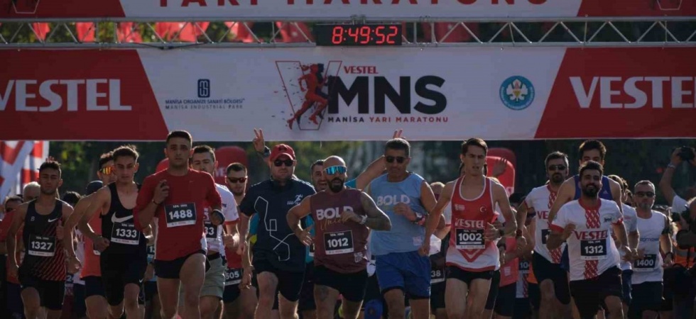 Uluslararası Vestel Manisa Yarı Maratonu heyecanı sona erdi