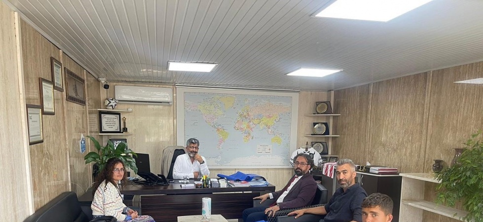 Özel öğrencilerin ürettiği önlükler Cemar’a teslim edildi