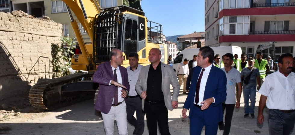 Selendi’de alternatif yol için kamulaştırma çalışması