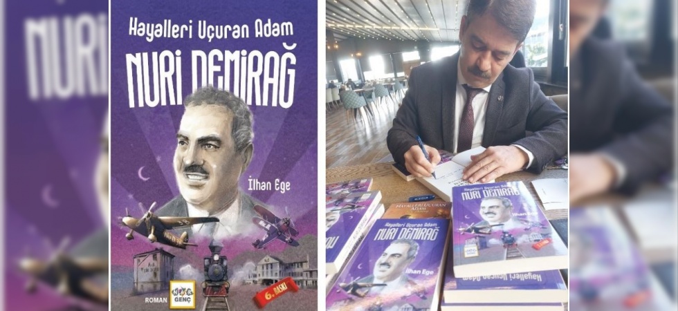 “Hayalleri Uçuran Adam Nuri DEMİRAĞ” romanı kısa sürede 7. baskısına ulaşarak baskı rekoru kırmaya devam ediyor.