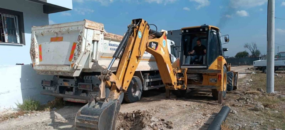 Kazım Karabekir’de yeni yerleşim alanına ek kanalizasyon hattı