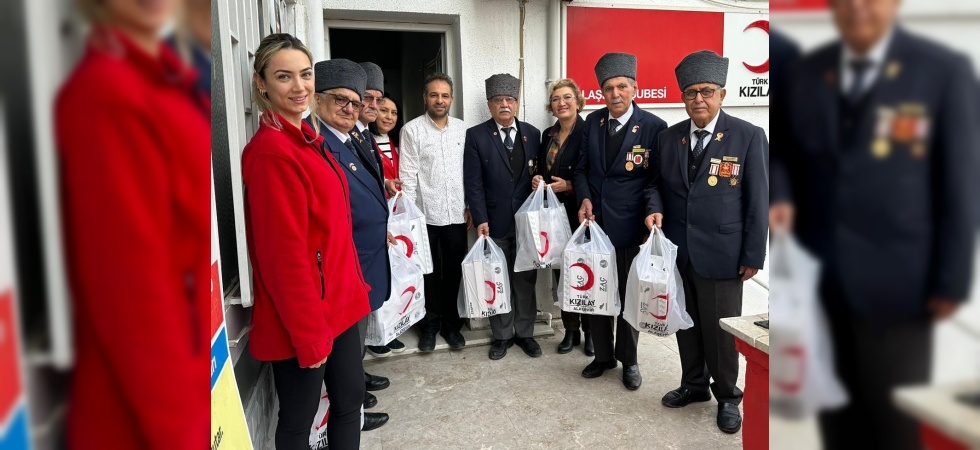 Kızılay’dan gazilere tören ayakkabısı