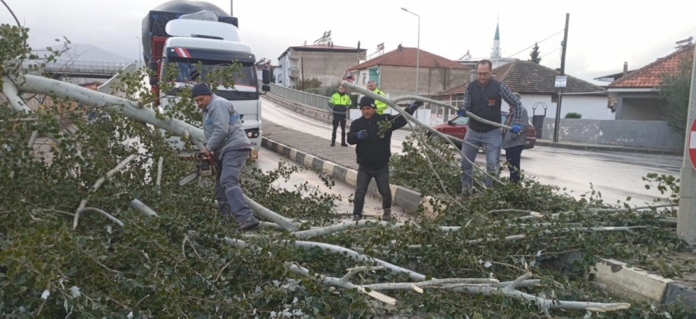 Meteorolojiden Manisa’ya kuvvetli rüzgar ve fırtına uyarısı