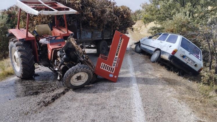 Selendi’de trafik kazası: 7 yaralı