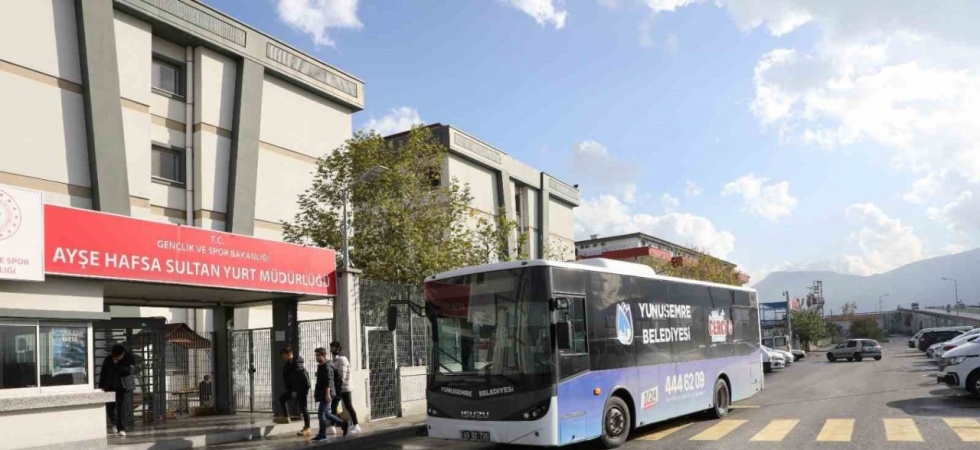 Yunusemre’den üniversite öğrencilerine ücretsiz ulaşım