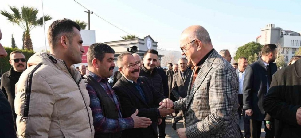 Başkan Ergün’e Akhisar’da coşkulu karşılama