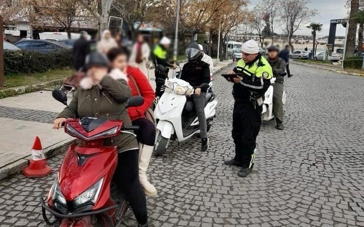 Manisa’da trafik denetimleri devam ediyor