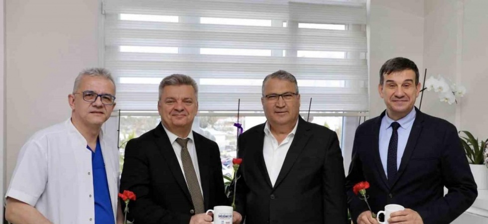 Başkan Çerçi Tıp Bayramında sağlık çalışanlarını unutmadı
