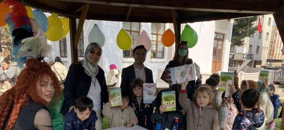 Kütüphane Haftasının ilk misafirleri anasınıfı öğrencileri oldu