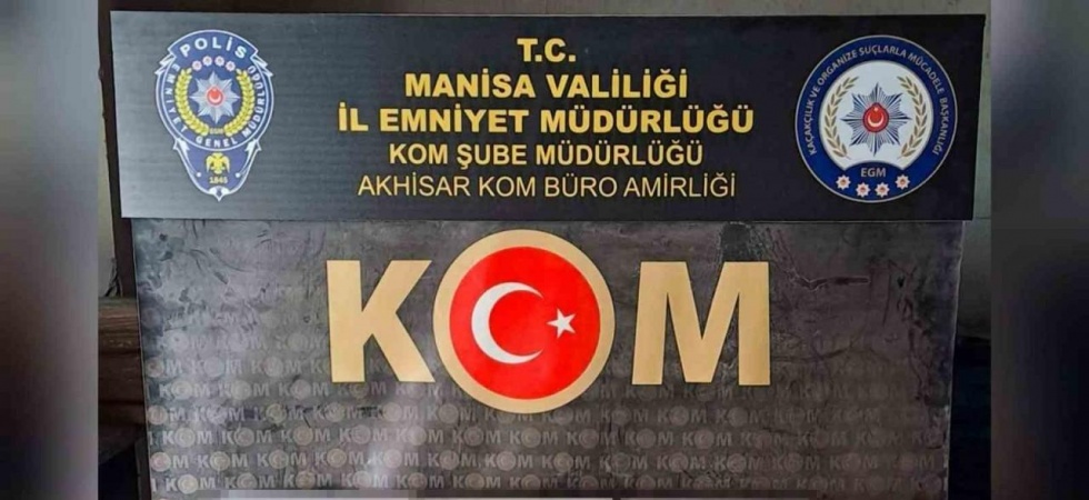 Manisa’da kaçak tütün operasyonu