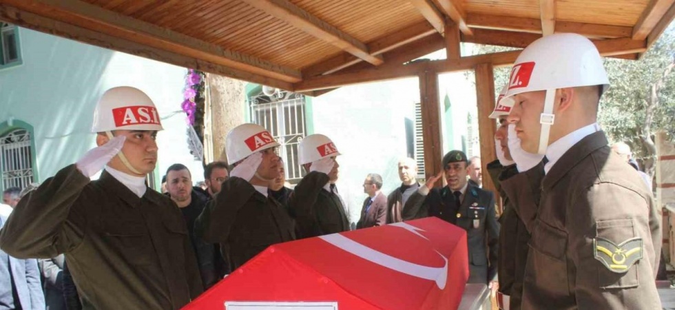 Manisa’da Kıbrıs gazisine son görev