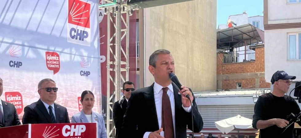 CHP Genel Başkanı Özel memleketi Manisa’nın Sarıgöl ilçesinde halka seslendi: “Kimse istiyor diye kimseyle kavga etmem"