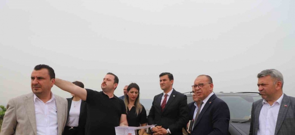 Başkan Zeyrek ve Akın’dan Turgutlu’da inceleme turu