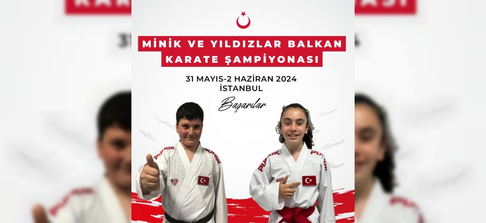 Manisa BBSK’lı 2 karateci milli takımda