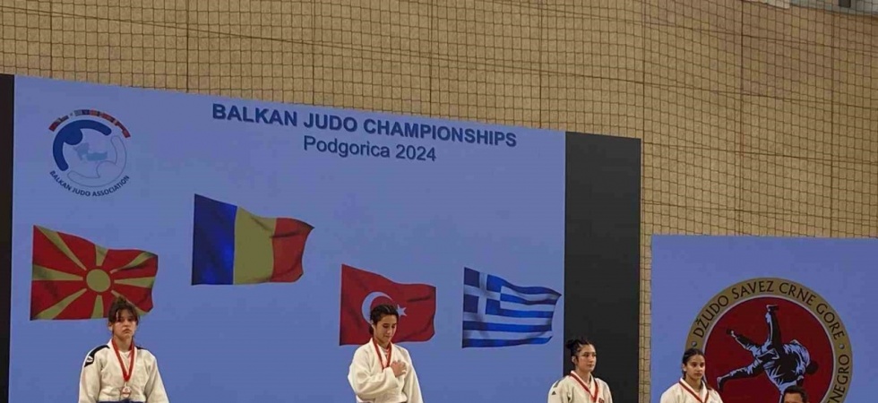 Manisalı judocu Fulya Ergen Balkan üçüncüsü oldu