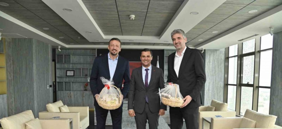 TBF Başkanı Hidayet Türkoğlu Manisa’da
