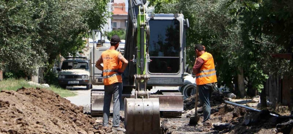 Efendi Mahallesi sakinlerinin yağış sonrası yaşadığı çile sona eriyor