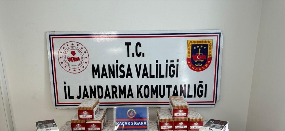 Manisa’da kaçak sigara operasyonu: İşyerinden 11 bin sarma sigara çıktı
