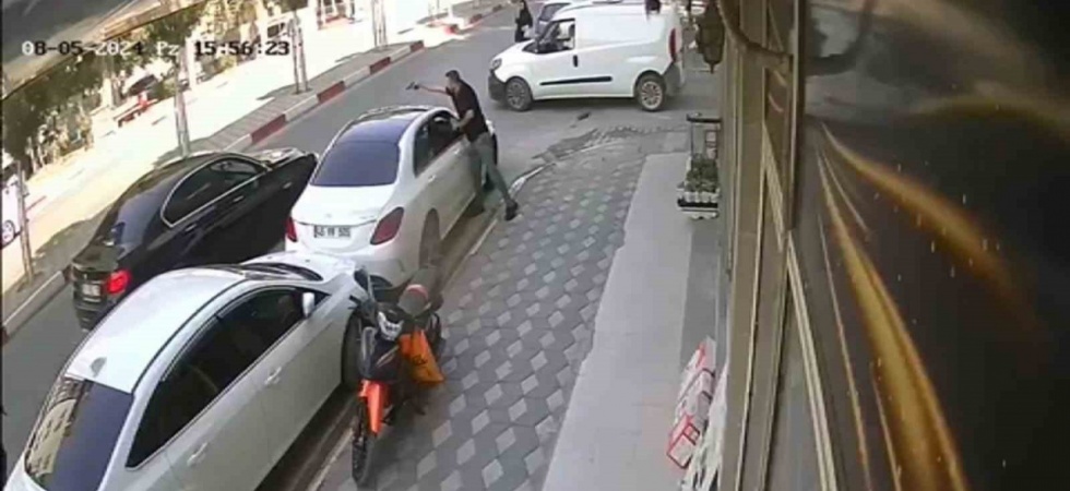 Manisa’daki çiçekçi cinayeti kamerada