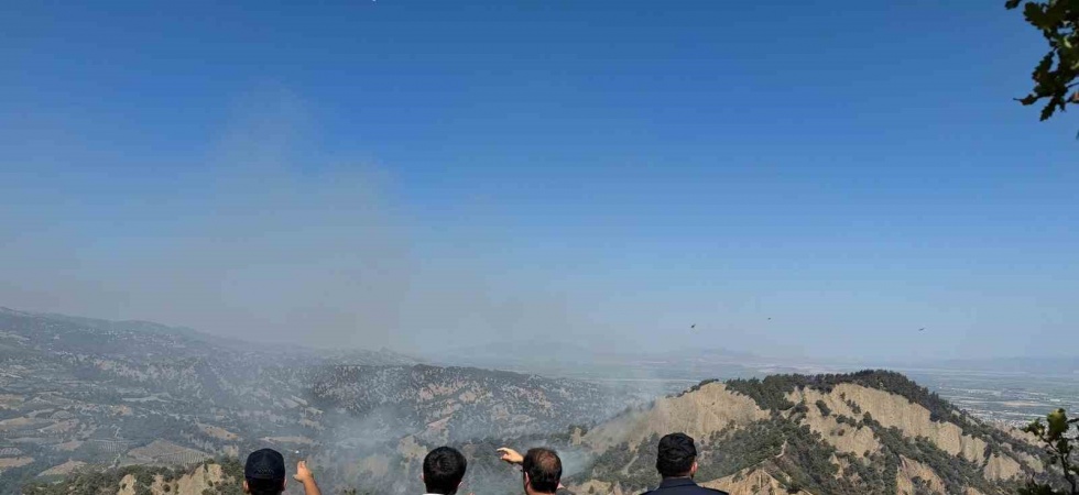 Manisa’daki yangın 44 saatte kontrol altında