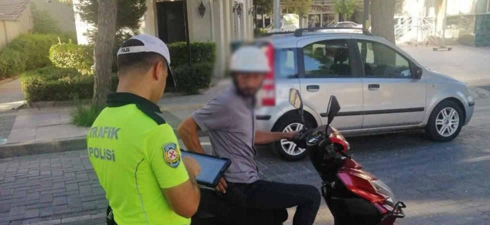 Motosikletlilere ceza yağdı