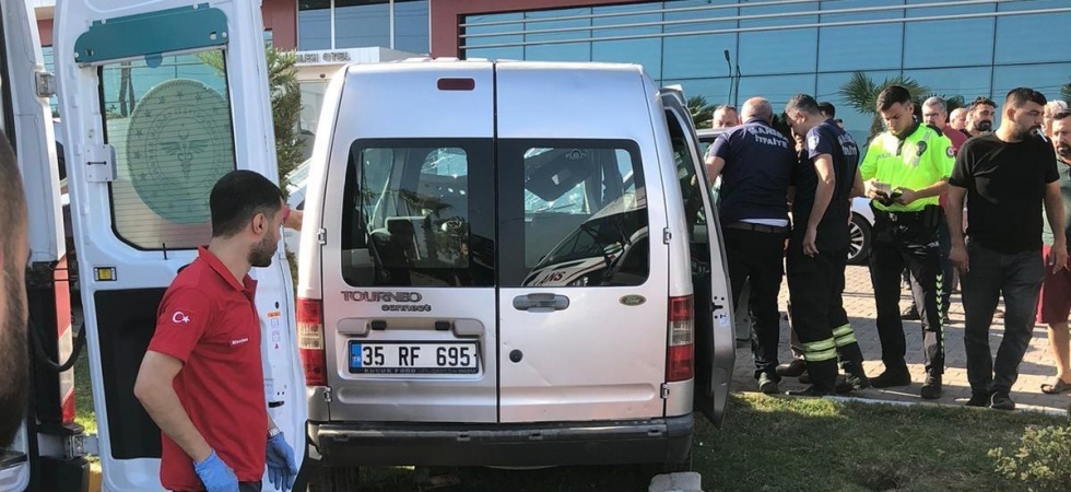 Turgutlu’da tırın çarptığı araçta bulunan baba kız yaralandı