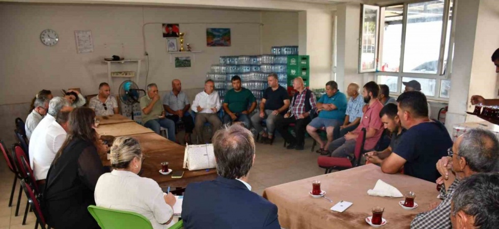 Yuntdağı bölgesinde üreticinin sorunları dinlendi