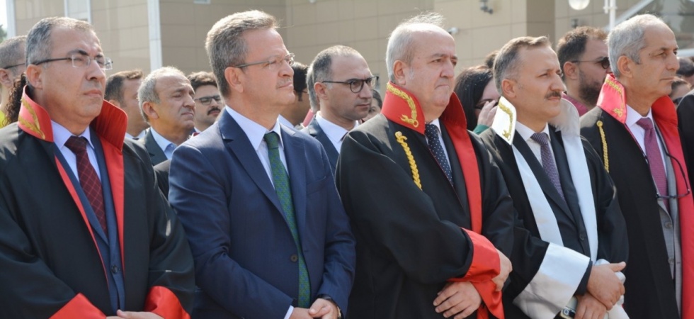 Manisa’da adli yıl düzenlenen törenle başladı