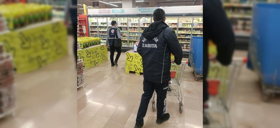 Manisa Büyükşehir Belediyesinden fiyat ve etiket denetimi