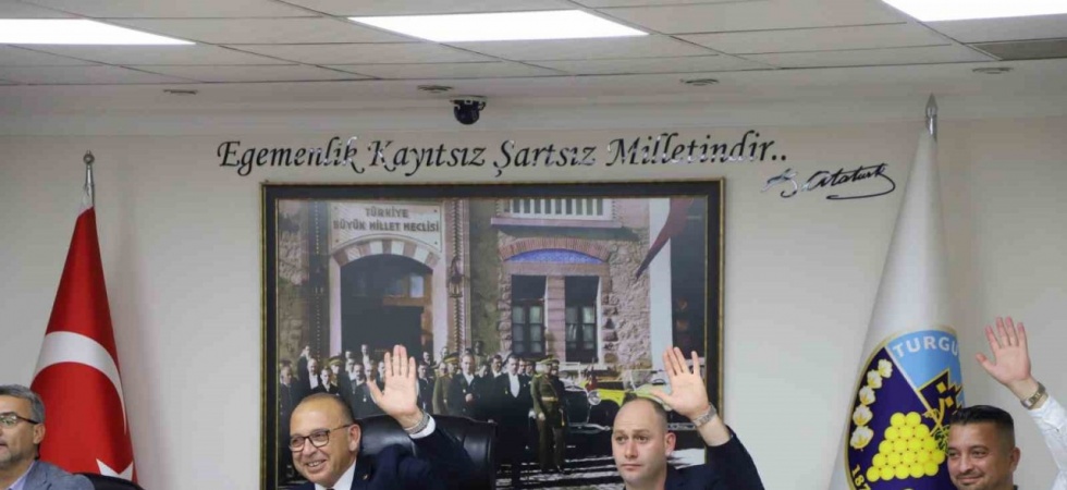 Turgutlu Belediye Meclisi gündemindeki maddeleri karara bağladı