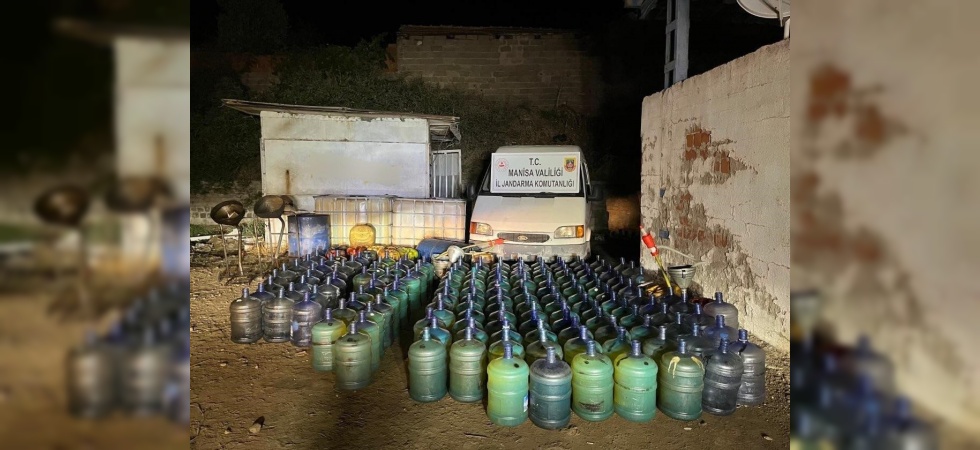 Turgutlu’da 4 bin 860 litre kaçak akaryakıt ele geçirildi