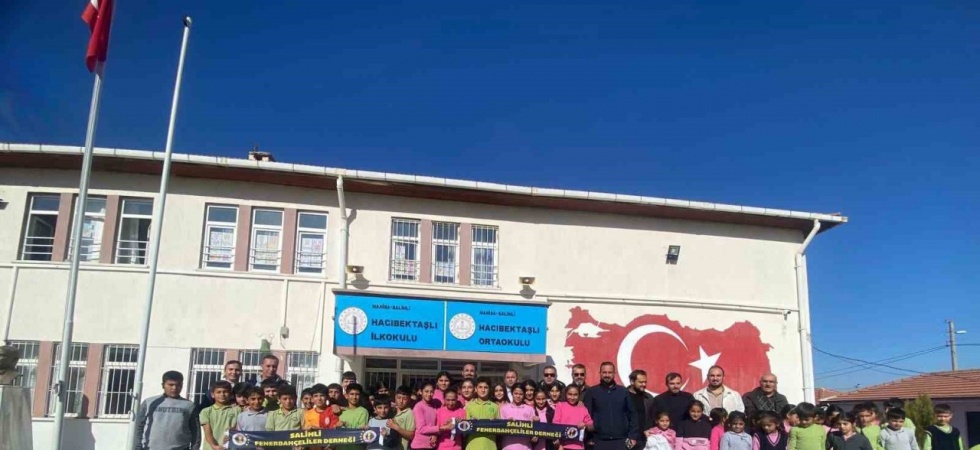 Salihli’deki Fenerbahçelilerden eğitime destek