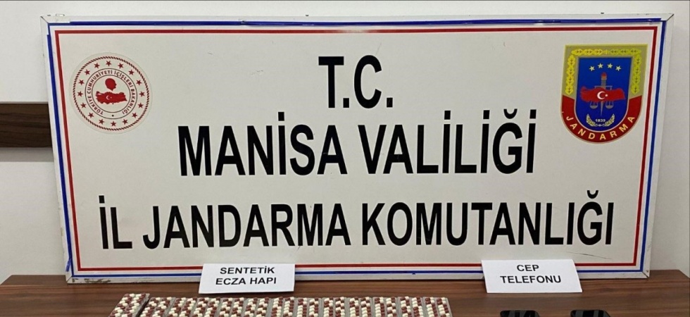 Araçlarında sentetik ecza ile yakalanan şahıs tutuklandı