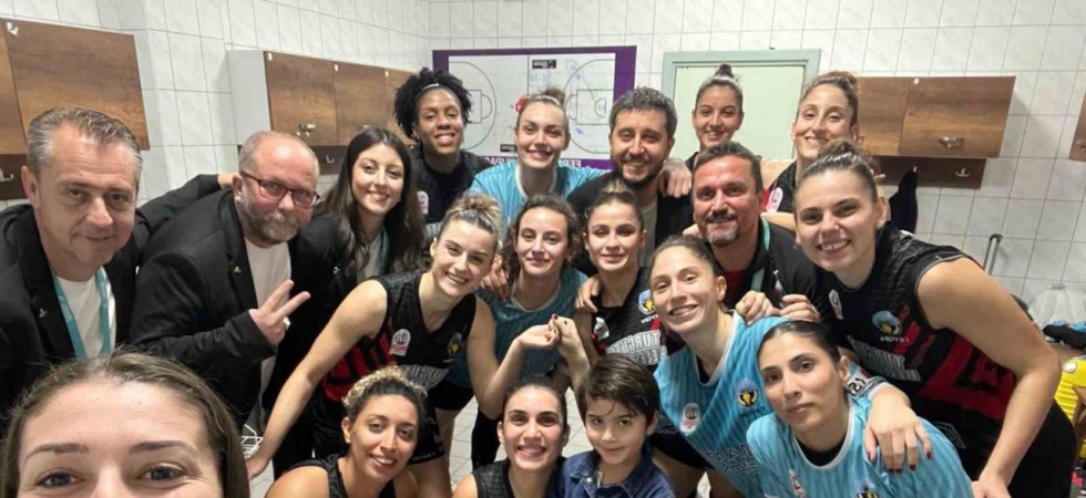 Turgutlu Belediyespor Kadın Basketbol Takımı hedefe emin adımlarla ilerliyor