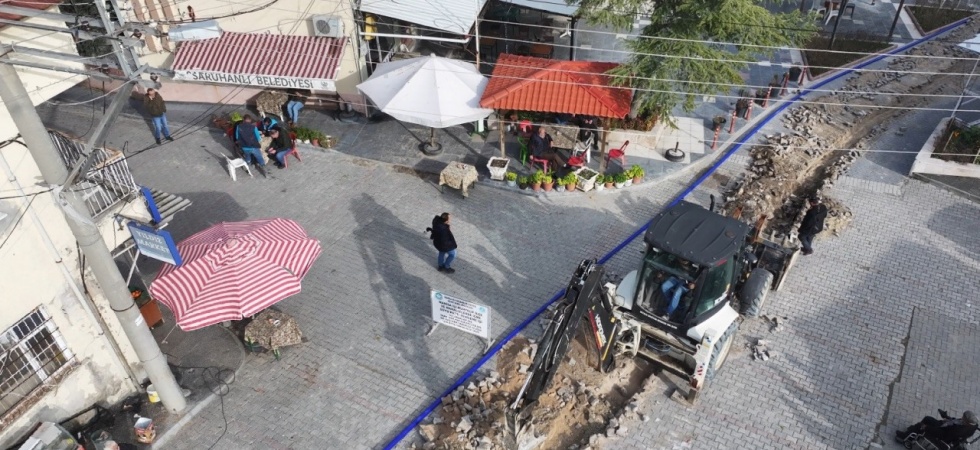 Paslı borular yerini sağlıklı borulara bıraktı