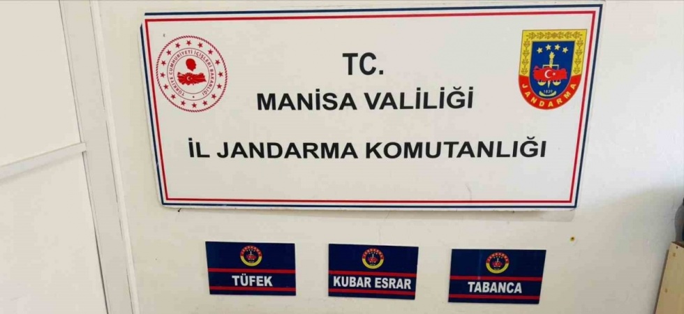 Jandarmadan silah ve uyuşturucu operasyonu