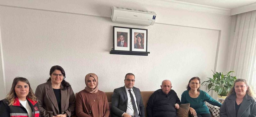 Kaymakam Dalak’tan Şehit ailesi ve Kıbrıs Gazisine ziyaret