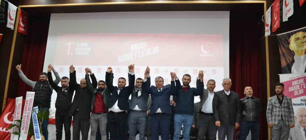 Kırkağaç Saadet Partisi’nde yeni Başkan Mehmet Abokan