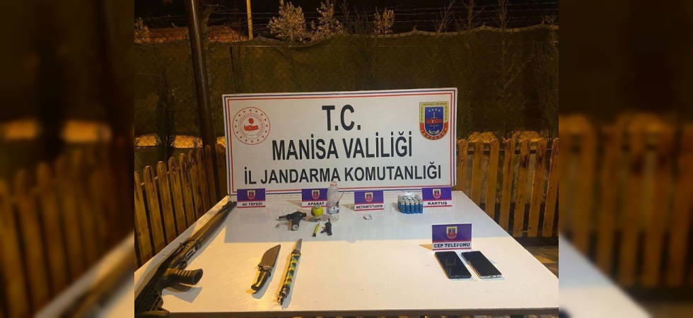 Sarıgöl Jandarması uyuşturucuya geçit vermedi