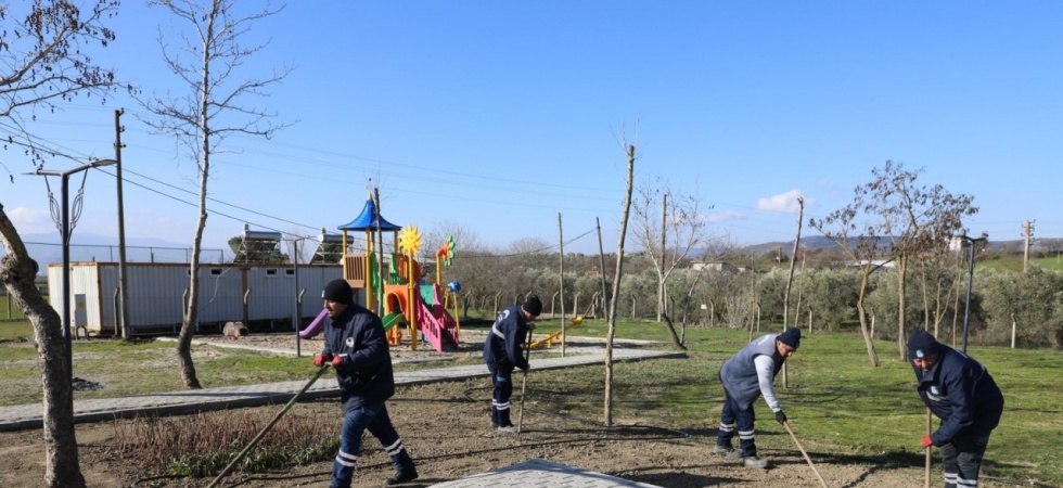 Üçpınar Mesire Alanında çalışmalar son ya geldi