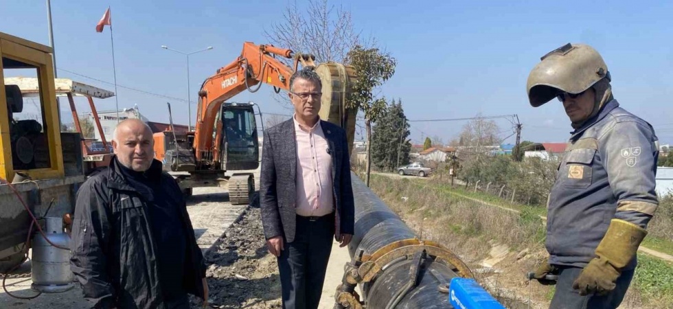 Alaşehirliler kesintisiz ve sağlıklı suya kavuşuyor