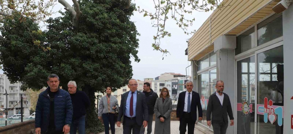 Başkan Akın projeleri yerinde inceledi