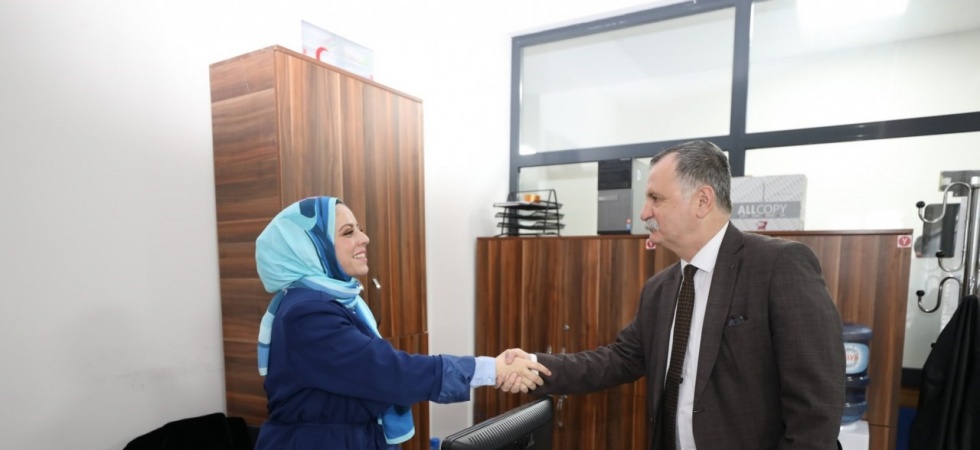 Başkan Balaban kadın çalışanların gününü kutladı